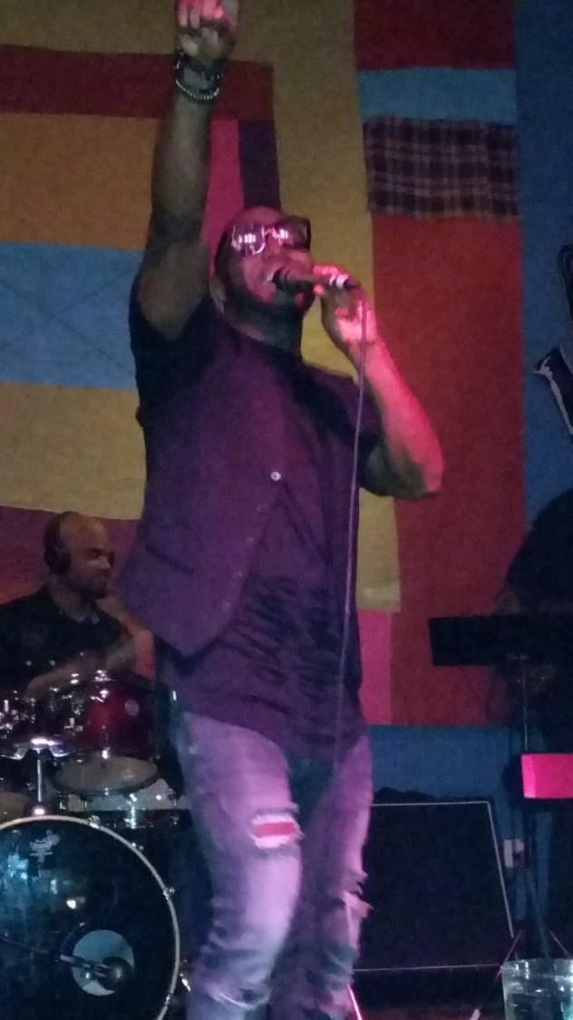 Top of the set at Kick Off Concert @ Hat City Kitchen, West Orange, NJ.  Thats "Rock" Miller on drums.  The band was amazing